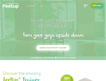 Tablet Screenshot of feetup.com